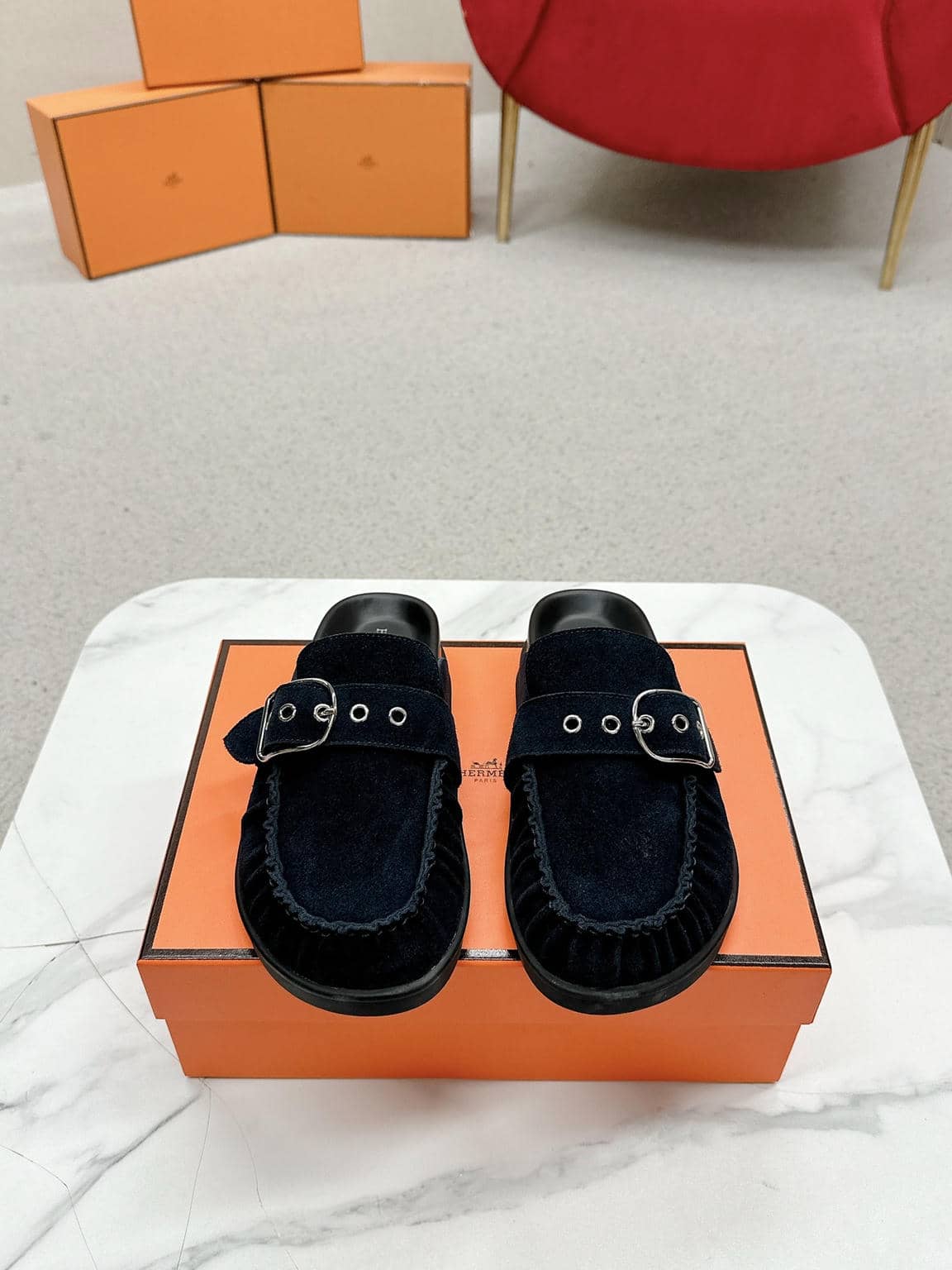 Hermès mules-15